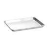 Baking tray, HENDI, Silver, 330x242x(H)26mm, Rectangular