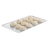 Perforeeritud küpsetusplaat, 4 servaga, HENDI, Hõbedane, 600x400x(H)10mm, Ristkülikukujuline