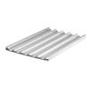 Baguette tray, HENDI, 5 slots, Silver, 600x400mm