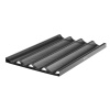 Baguette’i küpsetusplaat, HENDI, Must, 600x400x(H)32mm