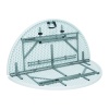Buffeelaud, ümmargune, AmerBox, Valge, ⌀1830x(H)740mm, Ümar