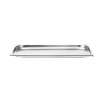 GN 1/1 konteiner, HENDI, Profi Line PLUS, GN 1/1, 2,5L, Hõbedane, 530x325x(H)20mm