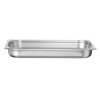 GN 1/1 konteiner, HENDI, Profi Line PLUS, GN 1/1, 9L, Hõbedane, 530x325x(H)65mm