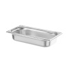 GN 1/3 konteiner, HENDI, Profi Line PLUS, GN 1/3, 2,5L, Hõbedane, 325x176x(H)65mm