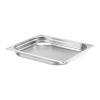 GN 2/3 konteiner, HENDI, Profi Line PLUS, GN 2/3, 3L, Hõbedane, 354x325x(H)40mm