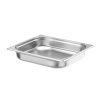 GN 2/3 konteiner, HENDI, Profi Line PLUS, GN 2/3, 5,5L, Hõbedane, 354x325x(H)65mm