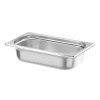GN 1/4 konteiner, HENDI, Profi Line PLUS, GN 1/4, 1,7L, hõbe, 265x162x(H)65mm