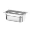 GN 1/4 konteiner, HENDI, Profi Line PLUS, GN 1/4, 2,8L, hõbe, 265x162x(H)100mm