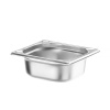 GN 1/6 konteiner, HENDI, Profi Line PLUS, GN 1/6, 1L, Hõbedane, 176x162x(H)65mm