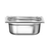 GN 1/6 konteiner, HENDI, Profi Line PLUS, GN 1/6, 1L, Hõbedane, 176x162x(H)65mm