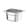 GN 1/6 konteiner, HENDI, Profi Line PLUS, GN 1/6, 1,6L, Hõbedane, 176x162x(H)100mm