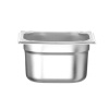 GN 1/6 konteiner, HENDI, Profi Line PLUS, GN 1/6, 1,6L, Hõbedane, 176x162x(H)100mm