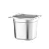 GN 1/6 konteiner, HENDI, Profi Line PLUS, GN 1/6, 2,4L, Hõbedane, 176x162x(H)150mm