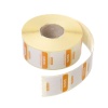 Igapäevased toiduohutuse sildid, mitmeotstarbelised, lihtsalt eemaldatavad, HENDI, 1000 tk. rullis, Oranž, 1000 tk., 25x25mm