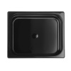 GN 1/2 konteiner COOL, HENDI, COOL, GN 1/2, 4L, Must, 325x265x(H)65mm
