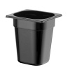 GN 1/6 konteiner COOL, HENDI, COOL, GN 1/6, 2,8L, Must, 176x162x(H)200mm
