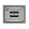 Kaas GN 1/1 konteinerile COOL, HENDI, COOL, GN 1/2, Must, 325x265mm