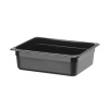 GN 1/2 konteiner, HENDI, Kitchen Line, GN 1/2, 5,7L, Must, 325x265x(H)100mm