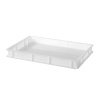 Pitsataigna säilituskast 600x400, AmerBox, Profi Line, Valge, 600x400x(H)70mm, Ristkülikukujuline