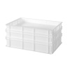 Pizza dough box 600x400, AmerBox, Profi Line, White, 600x400x(H)100mm, Rectangular