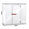 Külmkamber Premium PLUS – 1385 × 1210 mm, 2,51 m³ – ilma agregaadita