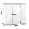 Külmkamber Premium PLUS – 1560 × 1560 mm, 3,82 m³ – ilma agregaadita