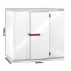 Külmkamber Premium PLUS – 1560 × 2260 mm, 5,73 m³ – ilma agregaadita