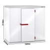 Külmkamber Premium PLUS – 1560 × 2435 mm, 6,21 m³ – ilma agregaadita