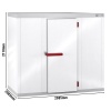 Külmkamber Premium PLUS – 2085 × 2085 mm, 7,23 m³ – ilma agregaadita