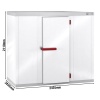 Külmkamber Premium PLUS – 2435 × 3835 mm, 16,3 m³ – ilma agregaadita