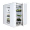 Klaasseintega külmkamber Premium – 2100 × 1500 mm, 4,8 m³ – ilma agregaadita