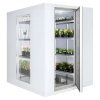 Klaasseintega külmkamber Premium – 1200 × 1500 mm, 2,6 m³ – ilma agregaadita