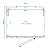 Klaasseintega külmkamber Premium – 1800 × 1500 mm, 4,06 m³ – ilma agregaadita