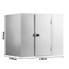 Roostevabast terasest sügavkülmkamber Premium – 2100 × 1200 mm, 3,2 m³ – ilma agregaadita