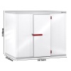 Sügavkülmkamber Premium PLUS – 2475 × 2650 mm, 10,87 m³ – ilma agregaadita