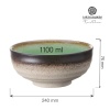 Beryl ümmargune kauss, 240mm