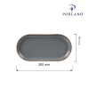 Stone ovaalne vaagen, 300x150mm