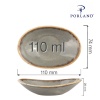 Stone ovaalne mininõu, 110mm