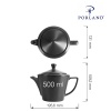 Coal teekann, 500 ml