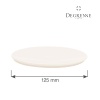 Cocottes Blanc Sable taldrik / pajakausi kaas 125 mm