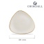 Stonecast Barley White kolmnurkne taldrik, 311mm