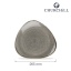 Stonecast Grey kolmnurkne taldrik, 265mm
