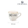 Stonecast Barley White espressotass, 100ml