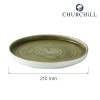 Stonecast Plume Green servaga taldrik, 210mm