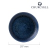 Stonecast Plume Ultramarine taldrik, 217mm