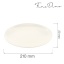 Crema ääristeta taldrik, 210mm