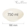 Crema kauss, 190 mm