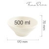 Crema kooniline kauss, 160x64mm