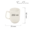 Crema virnastatav kruus, 250 ml