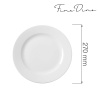 Bianco taldrik, 270mm